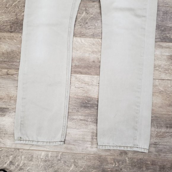 Jack and Jones Tan Slim Straight Button Fly Jeans 31W 32L - Picture 5 of 10